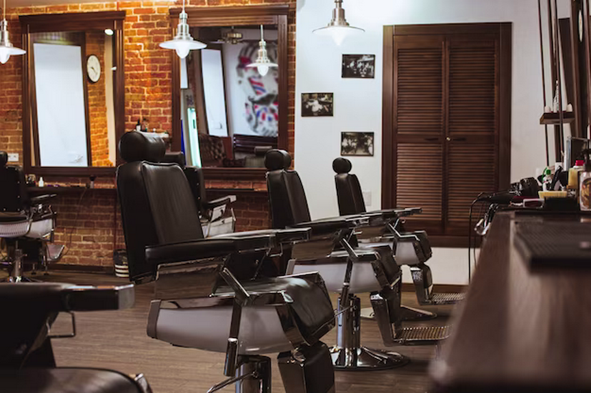 Barbershop, view from the inside